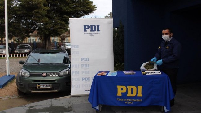 Detenidos dos sujetos que compraban marihuana en la costa y la vendían en Chillán