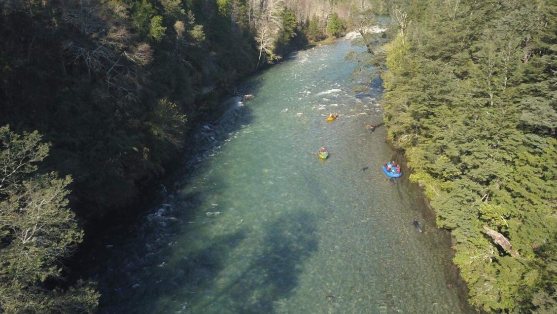 Con drones buscan a joven desaparecido en Panguipulli