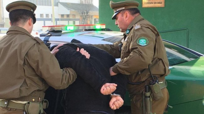 Carabineros de San Carlos detuvo a prófugo de la justicia