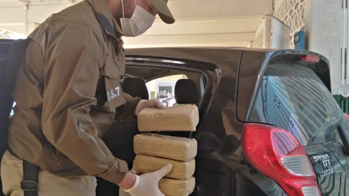 Hombre fue detenido con más de 80 millones en cocaína en Antofagasta