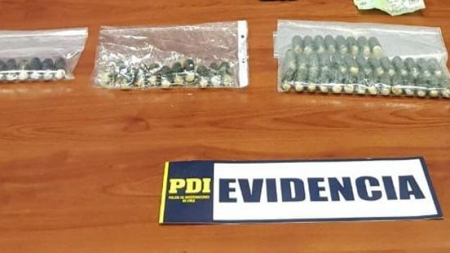 PDI detuvo a joven por porte de ovoides de cocaína en Los Vilos