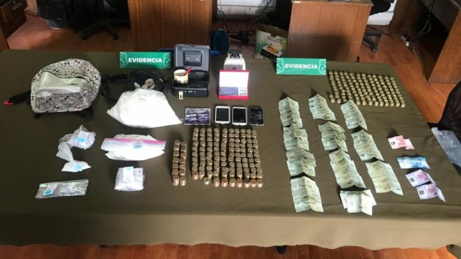 Cayó clan familiar que se dedicaba a la venta de droga en La Pintana