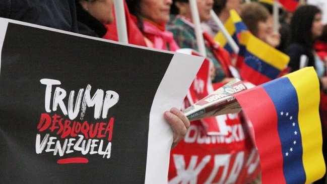 Gobierno de Maduro llamó a tomarse las calles en protesta por bloqueo de EE.UU.