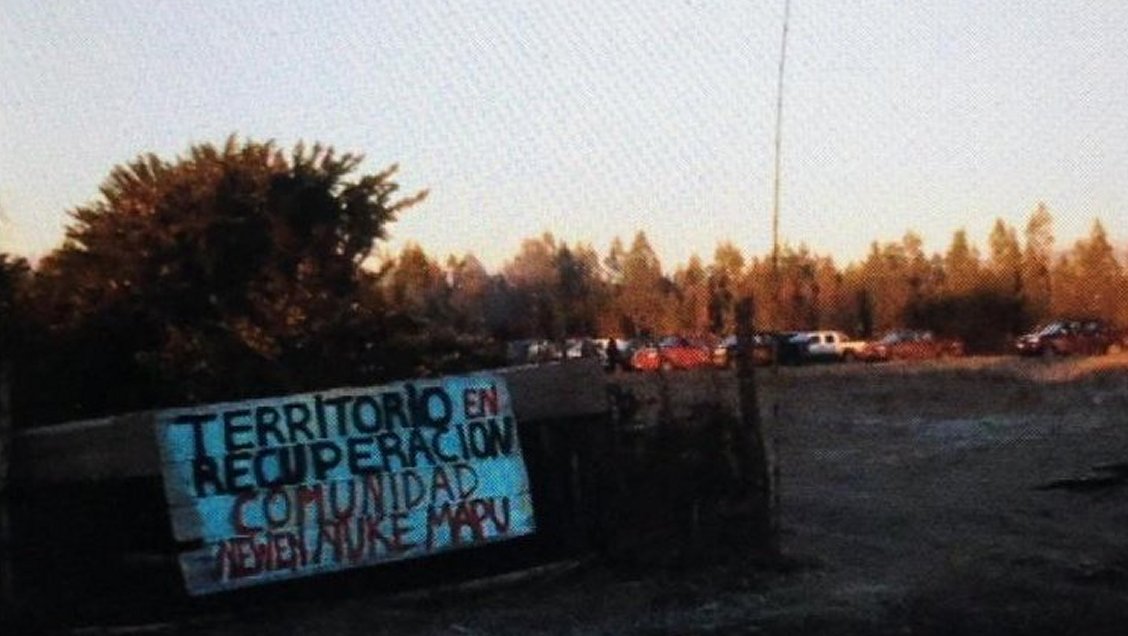 Comunidad mapuche se tomó un predio en Collipulli
