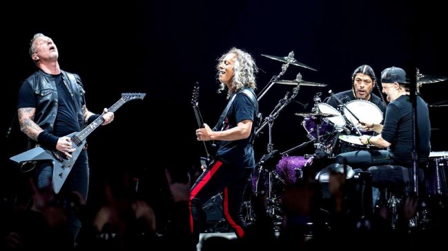 Show sinfónico de Metallica será exhibido en Chile