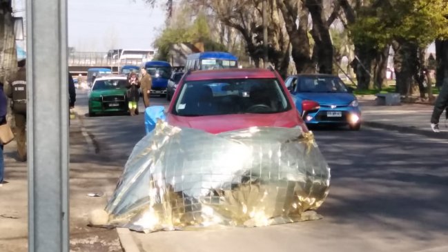 Adulto mayor murió atropellado en pleno centro de Curicó