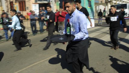  Las postales de la carrera de garzones en Concón  