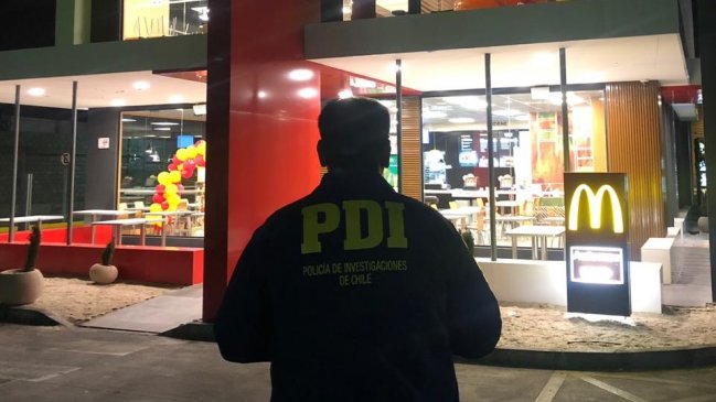 No era la cajita feliz lo que querían: desconocidos roban recaudación del día en McDonald's