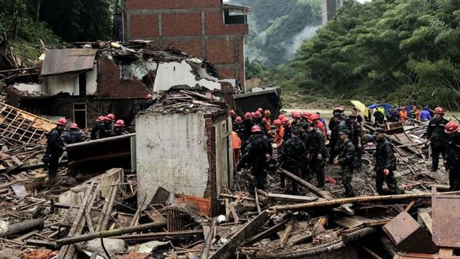 La cifra de muertos por el tifón Lekima en China asciende a 44