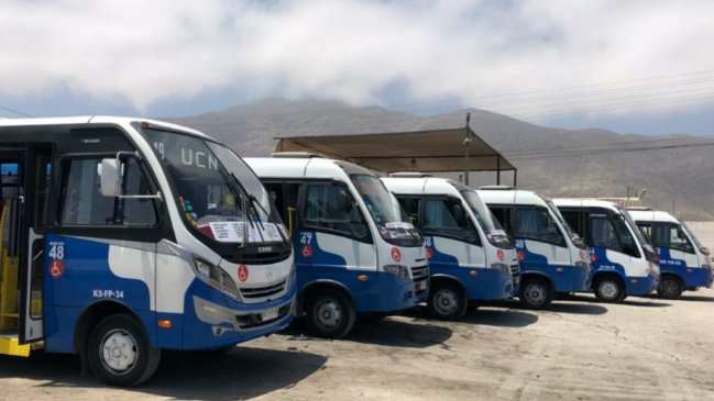 Cifran en 60% la adhesión al paro del transporte público mayor en Antofagasta
