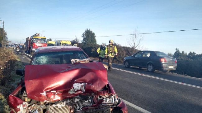Accidente dejó dos lesionados en Puerto Montt