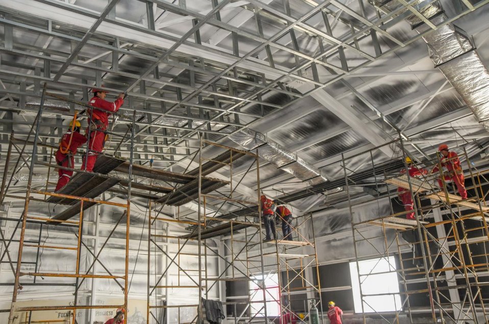 Centro Cultural de Chillán lleva 36 por ciento de avance en su reacondicionamiento