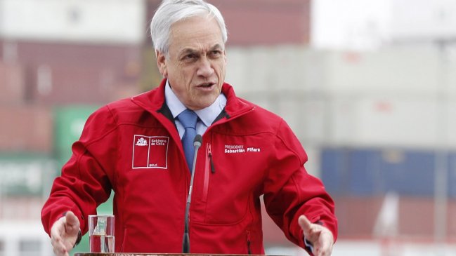 Piñera en la frontera: 