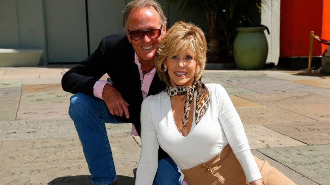Jane Fonda se despidió de Peter: 