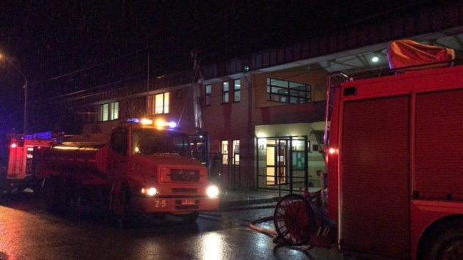 Incendio afectó a centro del Sename en Valdivia