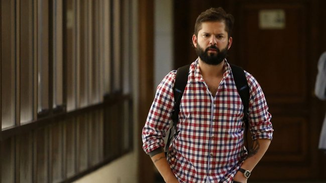 Boric: No existen condiciones para un acuerdo nacional con la ex Nueva Mayoría