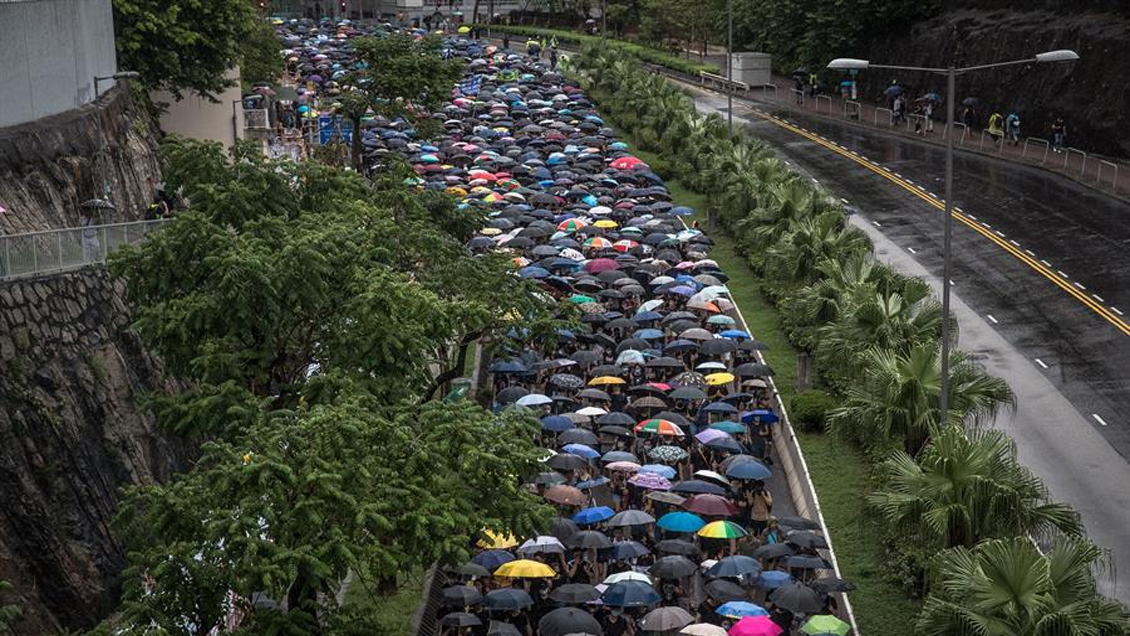 La última protesta en Hong Kong reunió a 1,7 millones, según organizadores