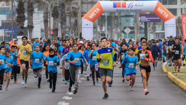 Iquique: Novena versión de maratón minero congregó a 1.200 personas