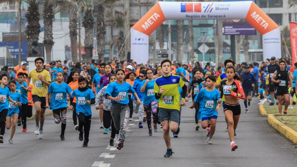 Iquique: Novena versión de maratón minero congregó a 1.200 personas