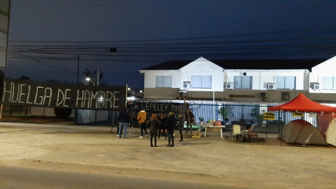 Dos trabajadores del cementerio Parque del Maule iniciaron huelga de hambre