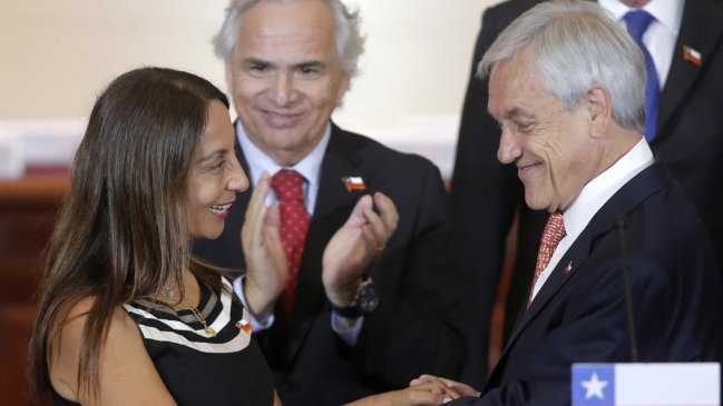 Presidente Piñera respaldó a ministra Pérez tras alusión a vínculos del PS con narcotráfico