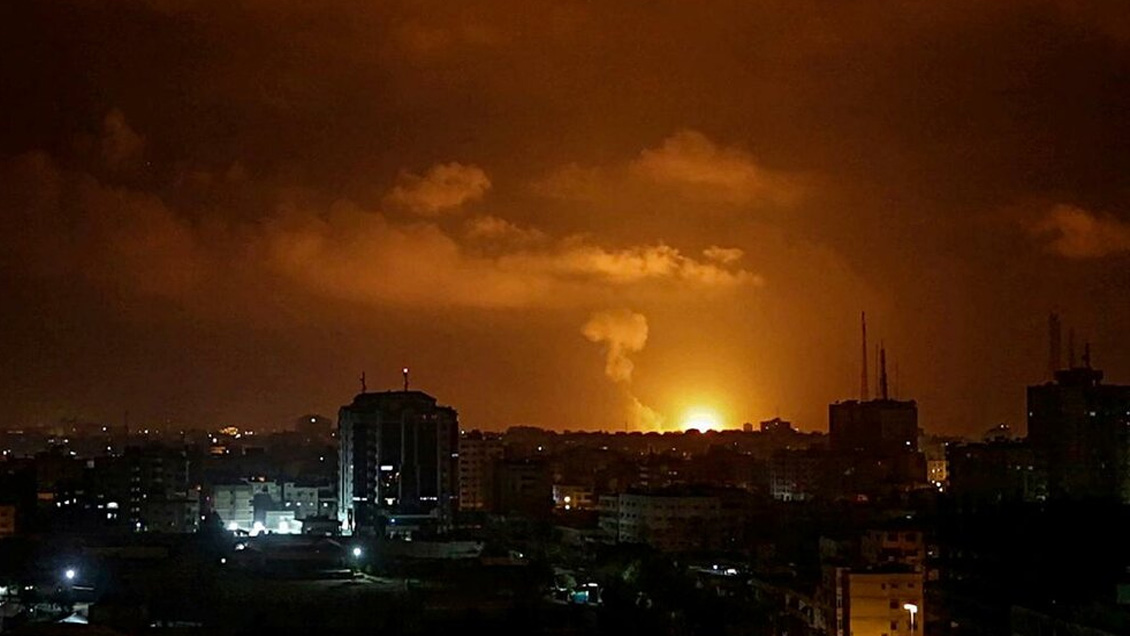 Israel bombardeó nuevamente Gaza tras el disparo de dos proyectiles