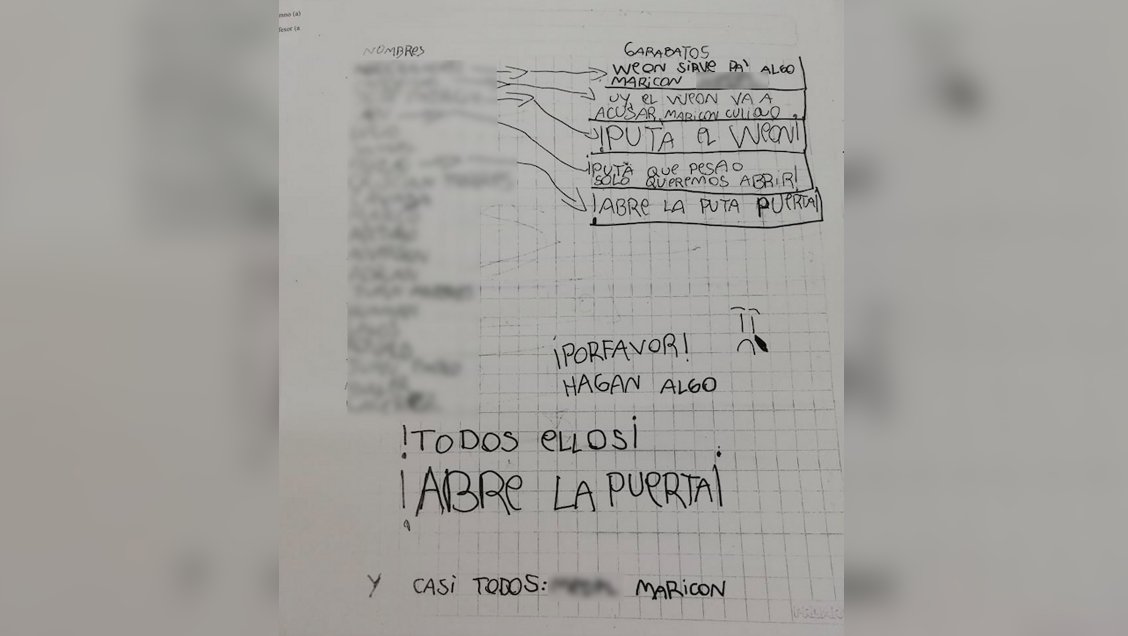 Niño debió ser retirado de colegio tras sufrir bullying homofóbico durante meses