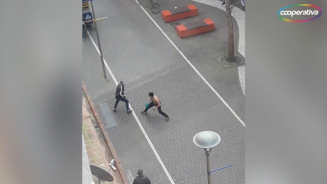 Carabineros reforzó seguridad en Concepción tras pelea a cuchillazos