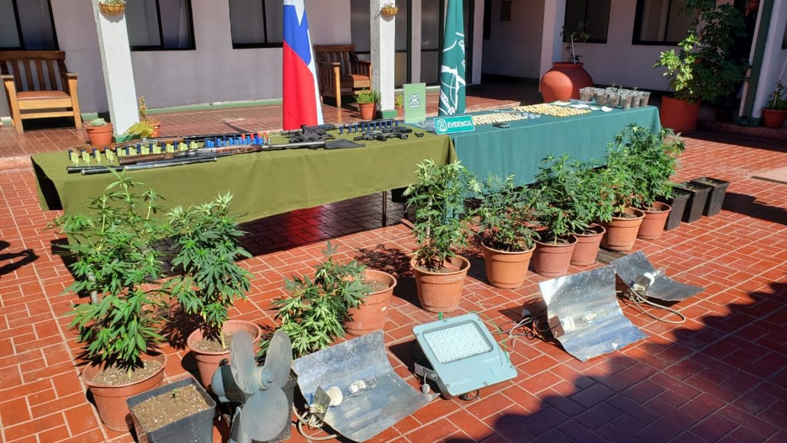 Allanamiento en viviendas de Rancagua deja a siete personas detenidas