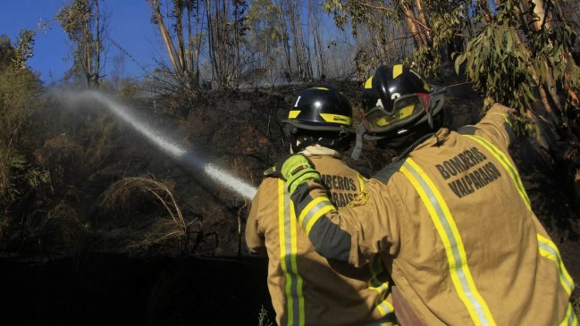 Se mantiene alerta roja por incendios en La Ligua