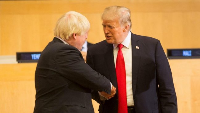 Trump dice que Boris Johnson es 