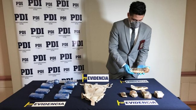 PDI incautó 4 mil dosis de cocaína en el aeropuerto de Punta Arenas