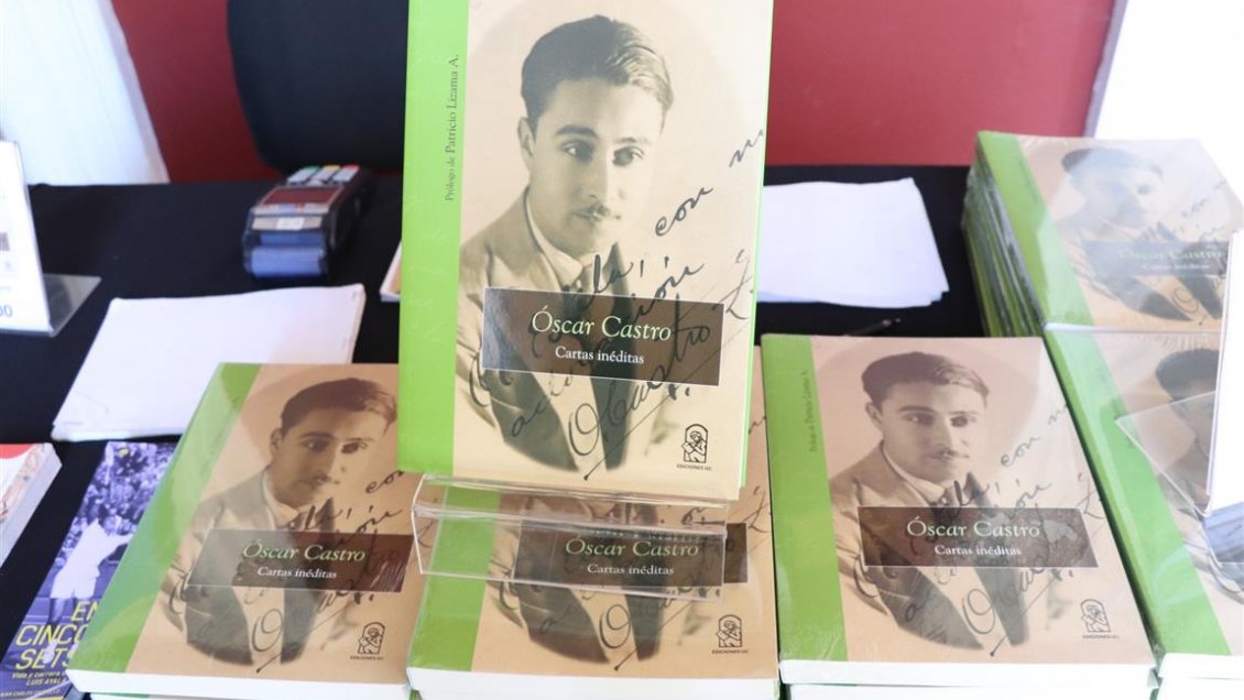 Rancagua: Lanzan libro de cartas inéditas de Óscar Castro a su amor de juventud