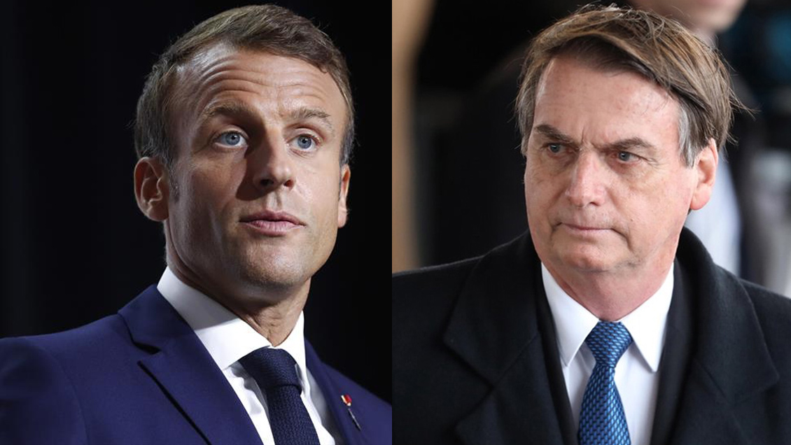 Amazonía: Bolsonaro cuestionó ayuda de Macron y del G7