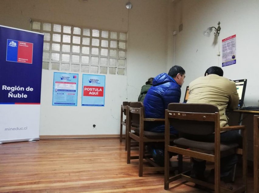 Sistema de Admisión Escolar: 254 puntos de apoyo para postulaciones en Ñuble