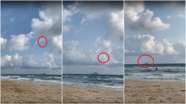 Un avión del Ejército español cayó al Mediterráneo