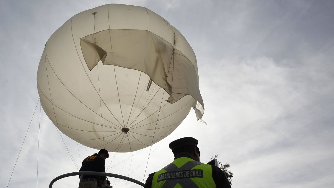 Globo de televigilancia de Puente Alto aún no está operativo