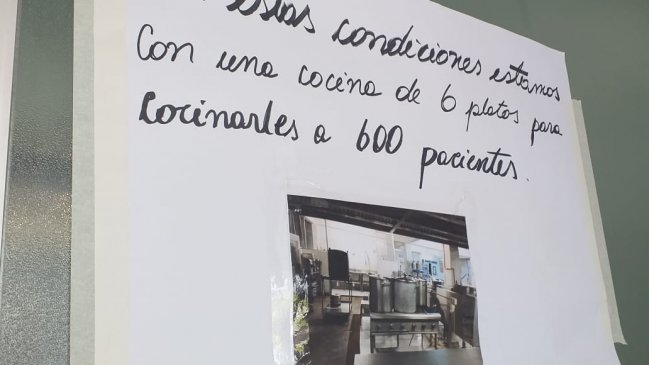 Funcionarios del Hospital de Iquique paralizaron por 
