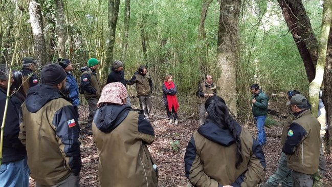 Guardaparques de Conaf recibieron un 