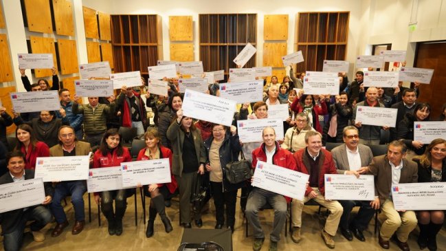Inyectan recursos para fortalecer 46 organizaciones sociales de Ñuble
