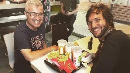   Gonzalo Yáñez por foto con Jorge González en McDonald's: 