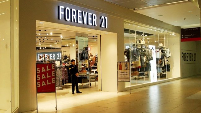Forever 21 estudia declararse en quiebra