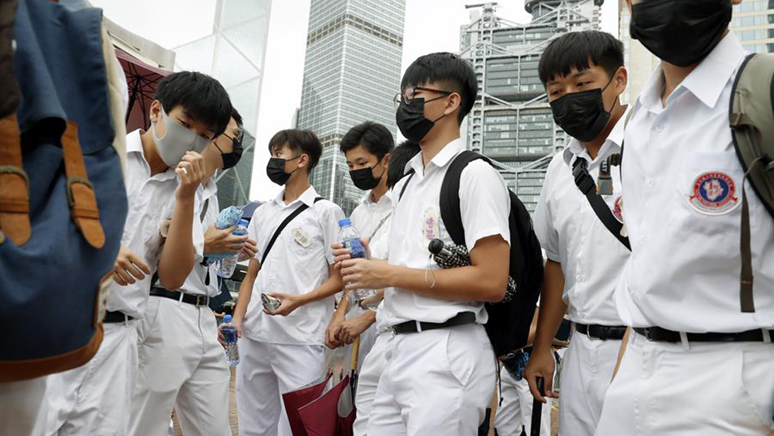Comenzó la huelga estudiantil en Hong Kong en apoyo a las protestas
