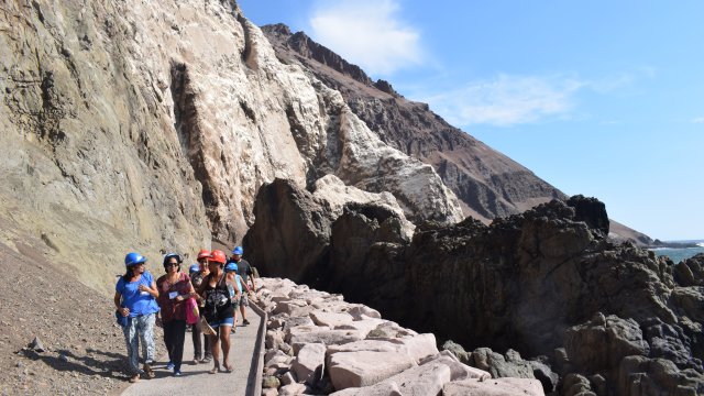 Definen nuevas medidas para aumentar la seguridad de las Cuevas de Anzota en Arica