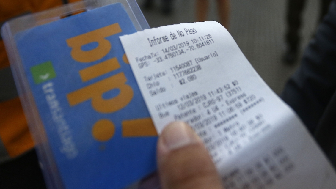 Al alza la evasión en el Transantiago: casi 26 por ciento