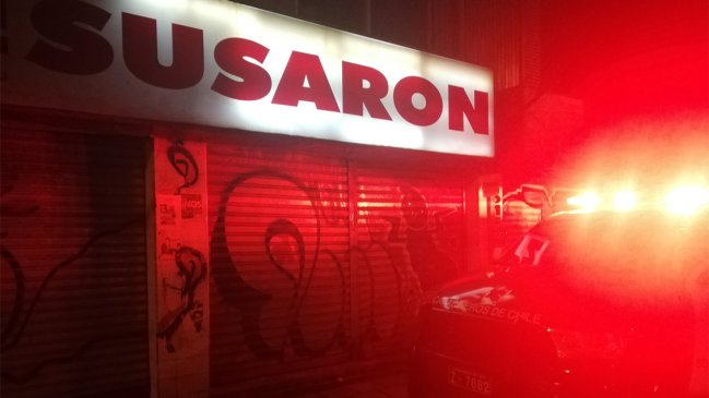 Detienen a banda por robo frustrado a carnicería en Estación Central