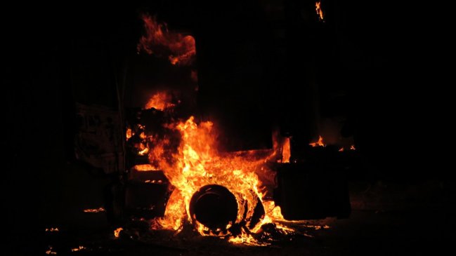 Queman maquinaria en predio de Forestal Mininco en La Araucanía