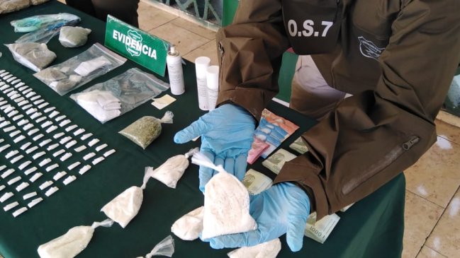 Ocho detenidos por microtráfico en la población Juan Pablo II de Antofagasta