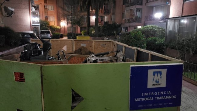 Vecinos de condominio de Lo Prado pasarán tres semanas sin gas por múltiples roturas de cañerías