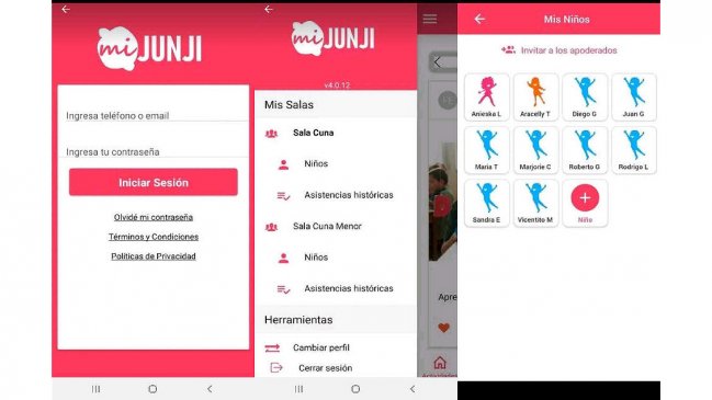 Más establecimientos Junji se suman al uso de la aplicación 